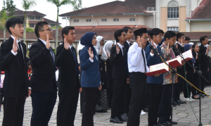 Majlis Pelantikan Jawatankuasa Perwakilan Pelajar (JPP), Pembimbing Rakan Dinamik (PRD) dan Jawatankuasa Pelajar Pusat Islam Matrikulasi (JPPIM)